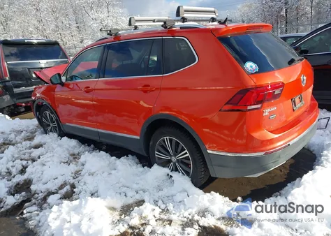 2018 Volkswagen Tiguan 2.0T Se/2.0T Sel z USA, uszkodzony, nr VIN 3VV2B7AX4JM058619